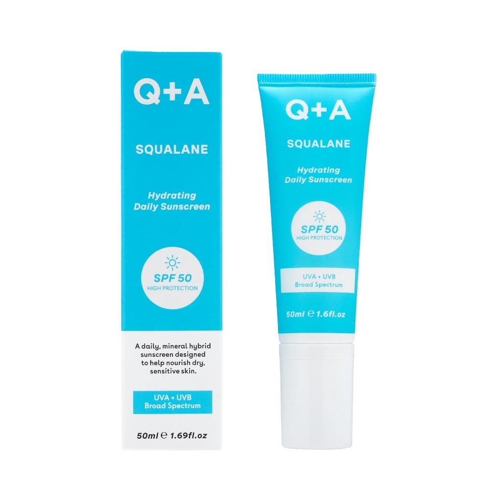 Q + A SQUALENE HYDRATING SUNSCREEN