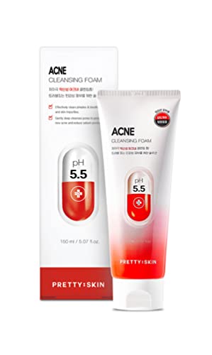 PRETTYSKIN ACNE CLEANSING FOAM 