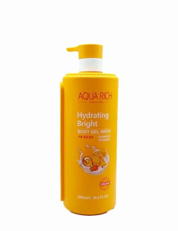 AQUA RICH HYDRATING BRIGHT BODY GEL WASH