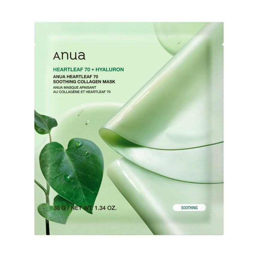 ANUA HEARTLEAF + HYALURONIC COLLAGEN MASK 