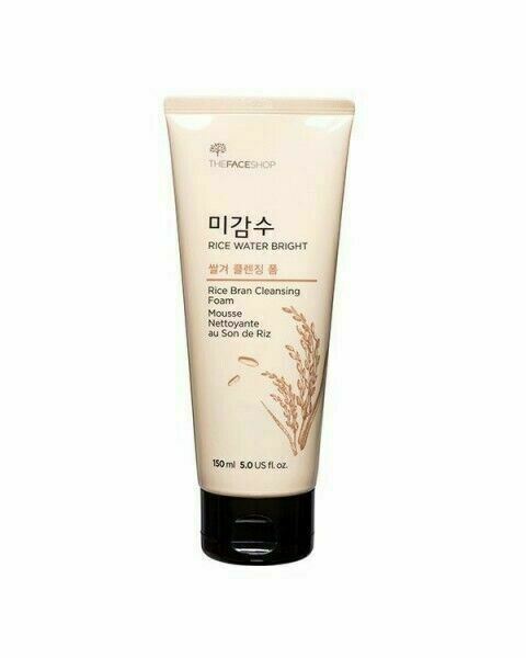 FACESHOP RICE BRAN FOAMING CLEANSER