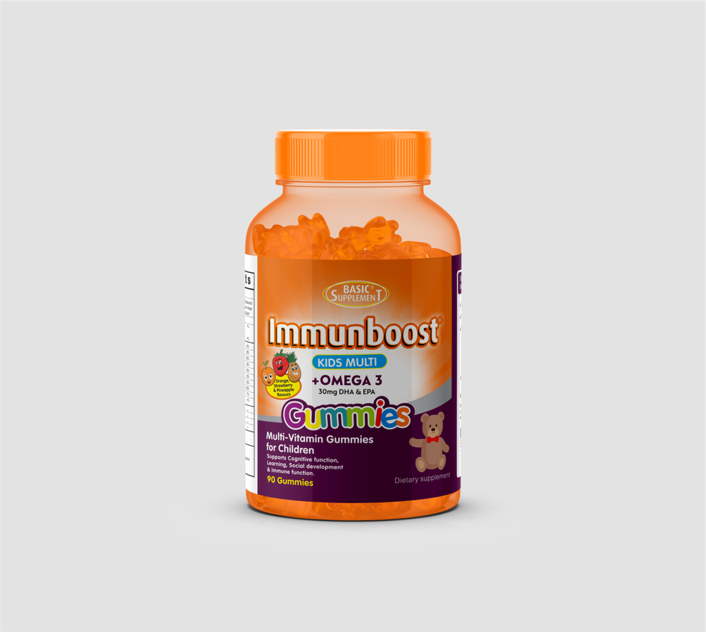 IMMUNBOOST + OMEGA 3 KIDS GUMMIES 