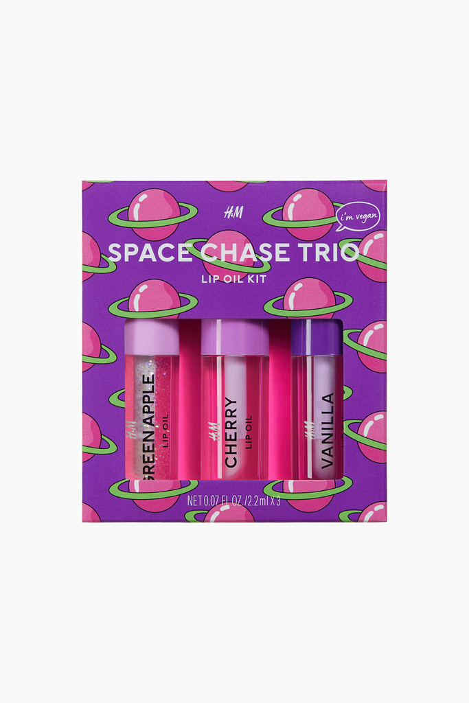 H & M SPACE CHASE LIP OIL KIT