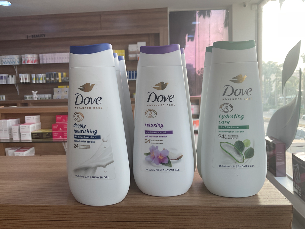 DOVE BODY WASH - MINI TRAVEL SIZE 225ML 