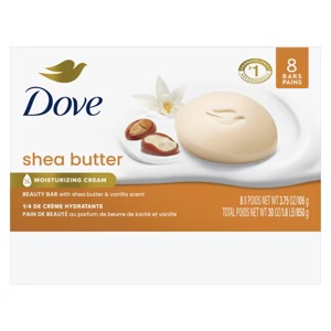 DOVE SHEA BUTTER BAR SOAP