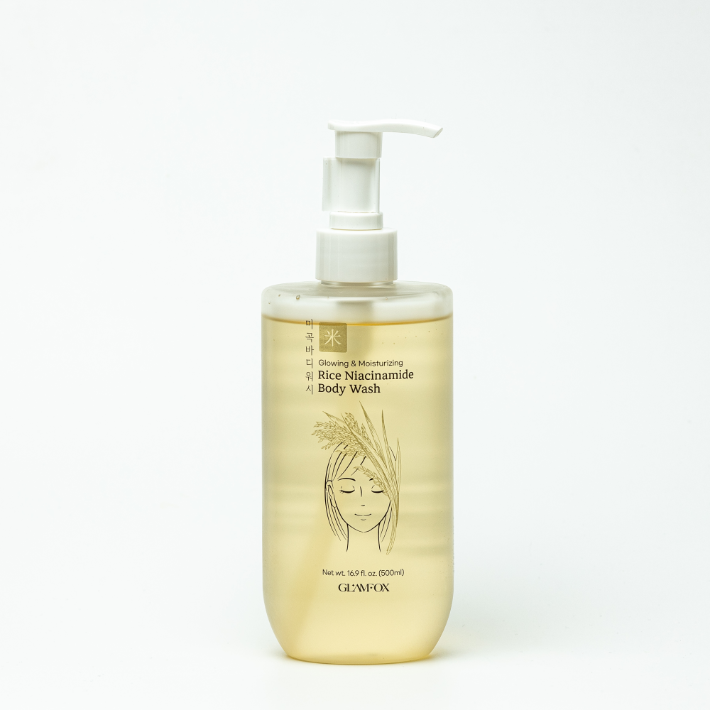GLAMFOX RICE NIACINAMIDE BODY WASH