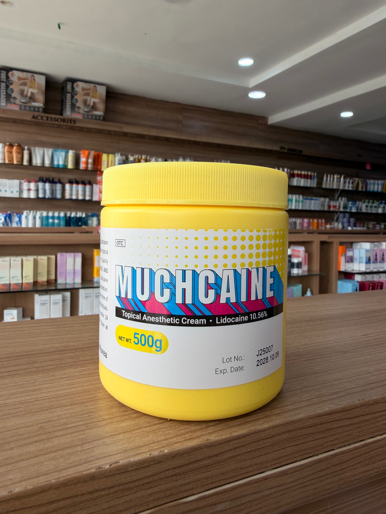 MUCHCAINE LIDOCAINE CREAM 500g