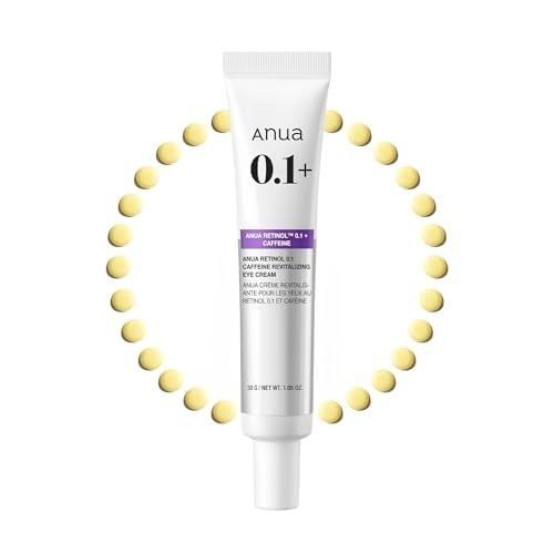 ANUA RETINOL + CAFFEINE EYE CREAM