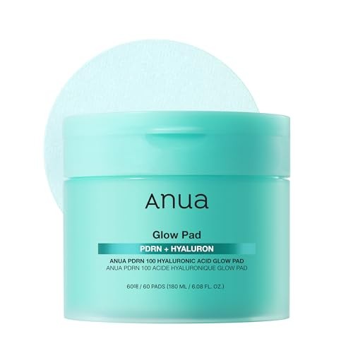 ANUA PDRN + HYALURONIC GLOW TONER PAD