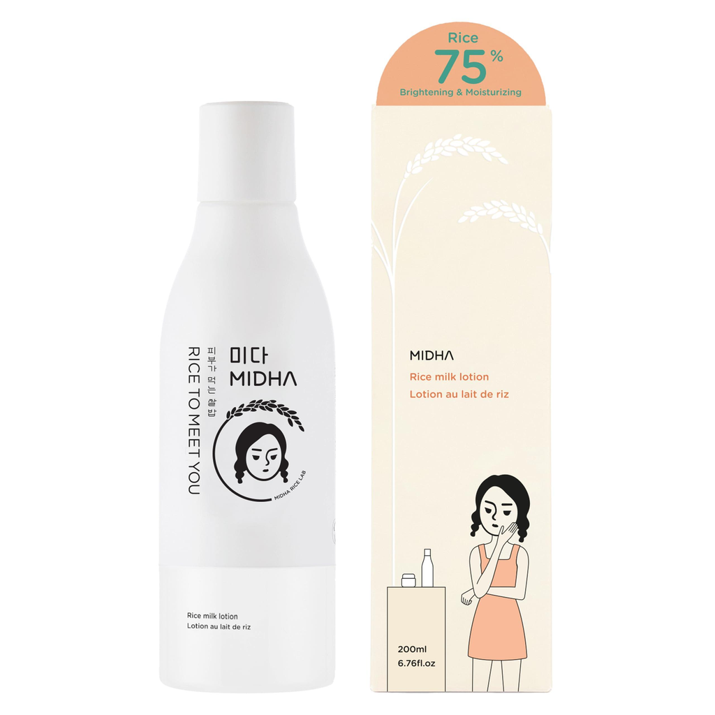 MIDHA RICE MILK LOTION - 200ml
