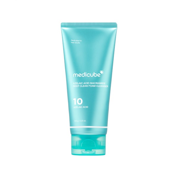MEDICUBE AZELAIC ACID NIACINAMIDE DEEP FOAM CLEANSER
