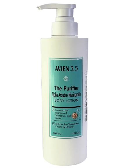 AVIEN 5.5 THE PURIFIER ALPHA ARBUTIN BODY LOTION-500ml