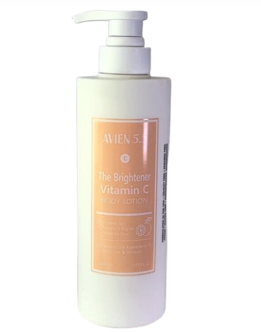 AVIEN 5.5 THE BRIGHTENER VITAMIN C BODY LOTION - 500ml