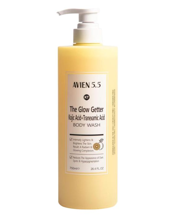 AVIEN 5.5 THE GLOW GETTER KOJIC ACID BODY WASH - 500ml