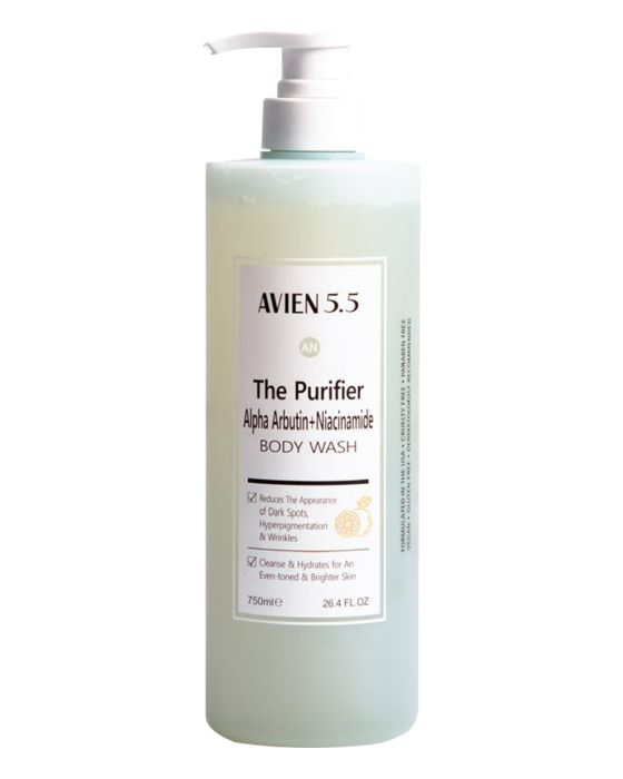 AVIEN 5.5 THE PURIFIER ALPHA ARBUTIN BODY WASH - 500ml