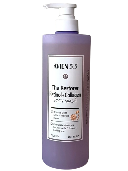 AVIEN 5.5 THE RESTORER RETINOL + COLLAGEN BODY WASH