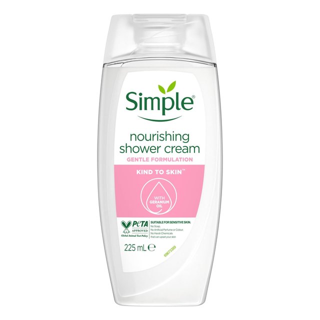 SIMPLE NOURISHING SHOWER GEL 225ml