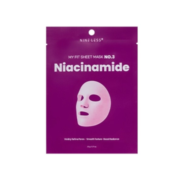 NINELESS NIACINAMIDE SHEE MASK- 1PC