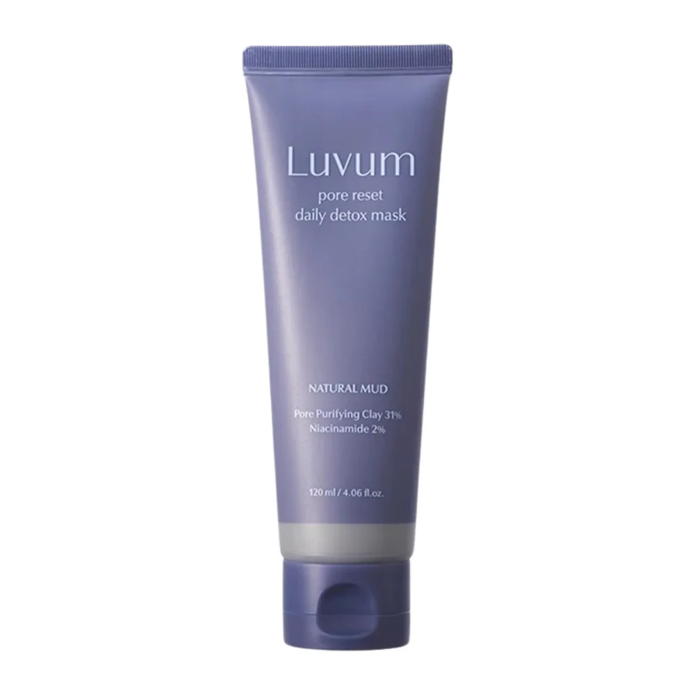 LUVUM PORE RESET DAILY DETOX MUD MASK - 120ml