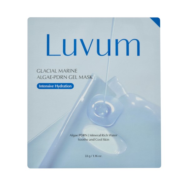 LUVUM GLACIAL MARINE ALGAE-PDRN GEL SHEET MASK - 1pc