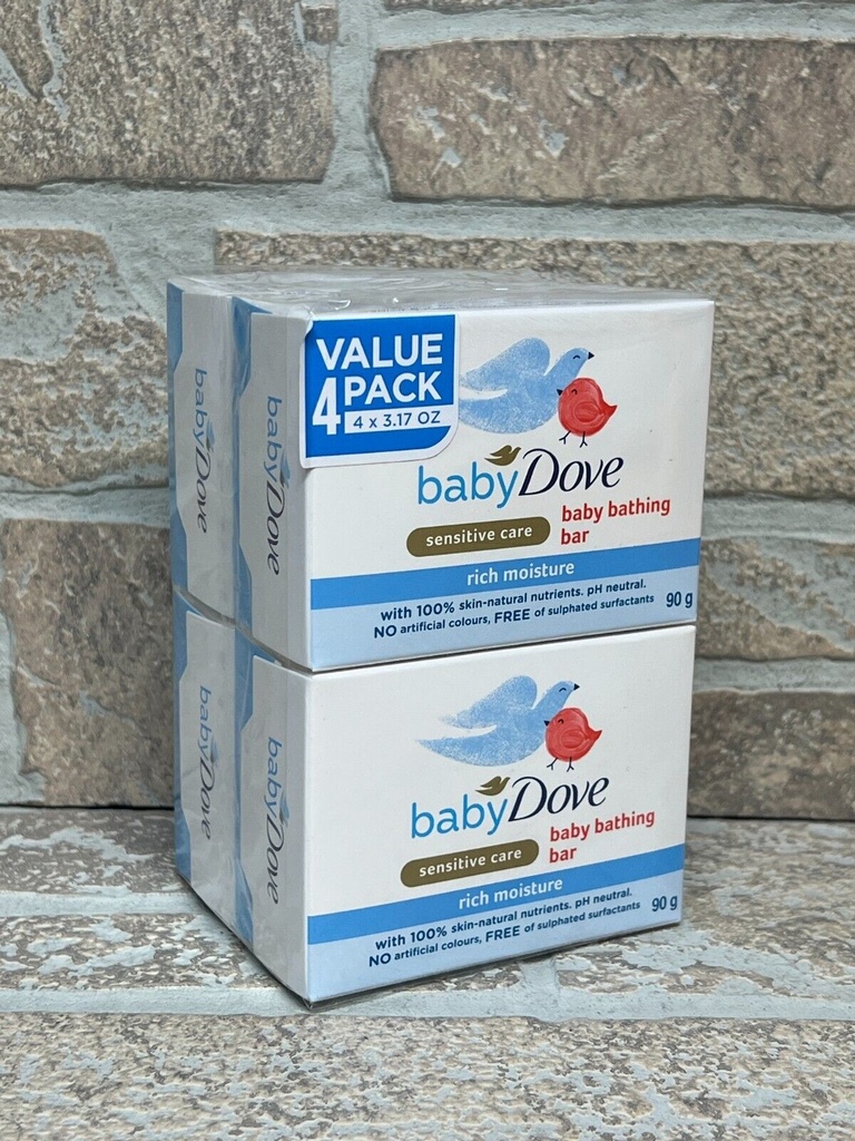 DOVE BABY BATHING BAR SOAP