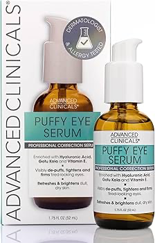 ADVANCED CLINICALS PUFFY EYE SERUM 52ML