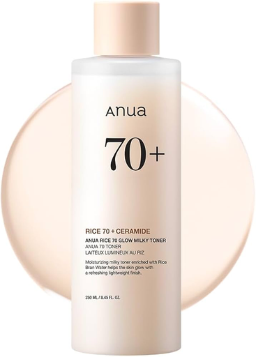 ANUA GLOWY MILKY TONER 250ML