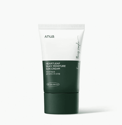 ANUA HEARTLEAF SILKY MOISTURE SUN CREAM