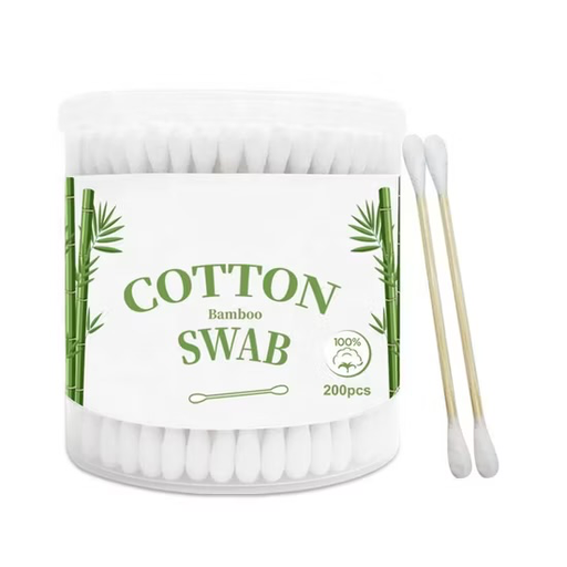 BOWINS CARE BAMBOO COTTON SWAB