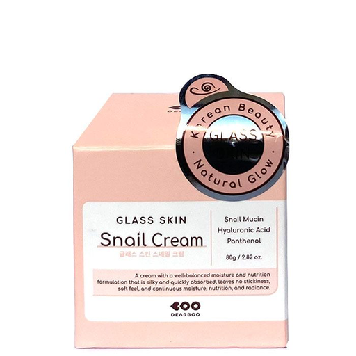 DEARBOO GLASS SKIN SNAIL FACE CREAM