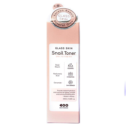 DEARBOO GLASS SKIN SNAIL TONER