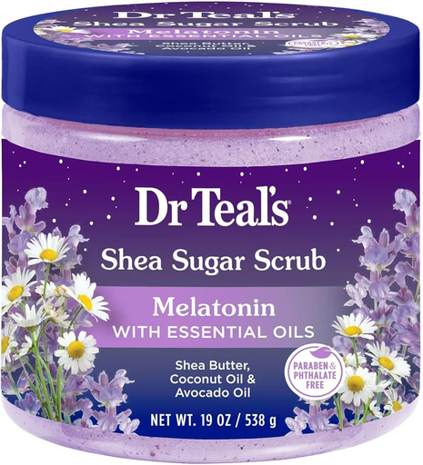 DR TEALS MELATONIN BODY SCRUB 538ML
