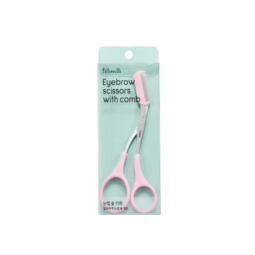 FILIMILLI EYEBROW SCISSORS WITH COMB