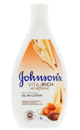 JOHNSONS VITA-RICH OIL INFUSION LOTION