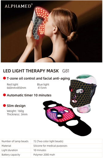 LED LIGHT THERAPHY MASK