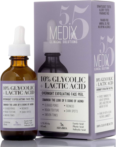 MEDIX 5.5 GLYCOLIC + LACTIC ACID PEEL 52ML