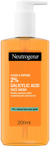 NEUTROGENA SALICYLIC FACEWASH 200ML