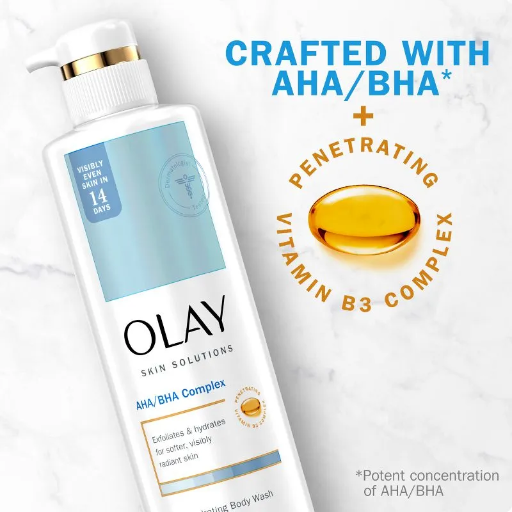 OLAY AHA/BHA BODY WASH