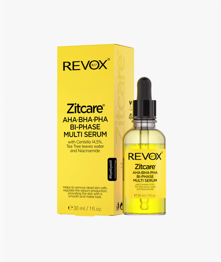 REVOX ZITCARE AHA-BHA-PHA BI-PHASE MULTI SERUM