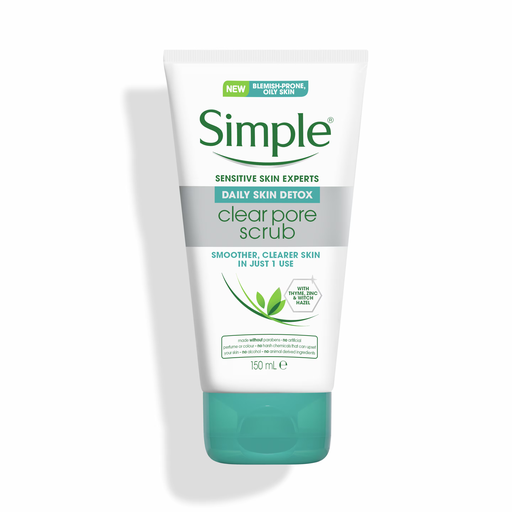SIMPLE CLEAR PORE SCRUB 150ML