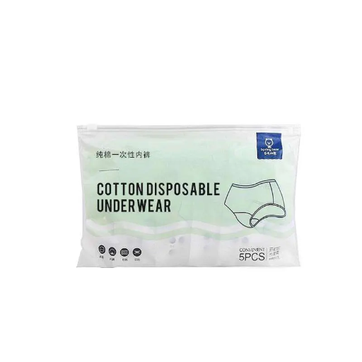 SPRING BEAR COTTON DISPOSABLE UNDERWEAR - 5 PCS
