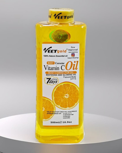 VEETGOLD VIT C BODY OIL 200ML 