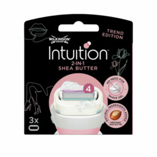 WS INTUITION 2-IN-1 SHEA BUTTER SHAVER