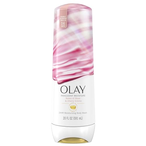 OLAY INDULGENT MOISTURE ROSE & CHERRY CRÈME BODY WASH