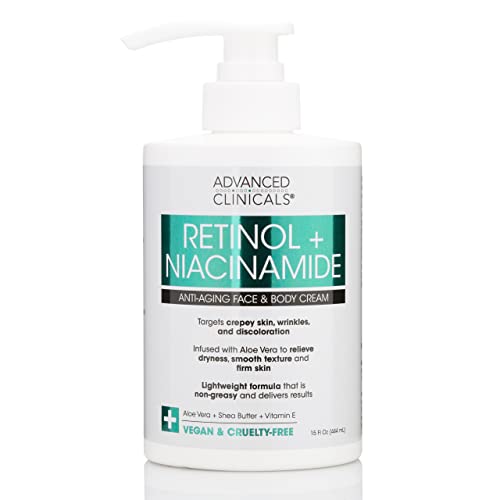 ADVANCED CLINICALS RETINOL + VITAMIN E BODY CREAM 