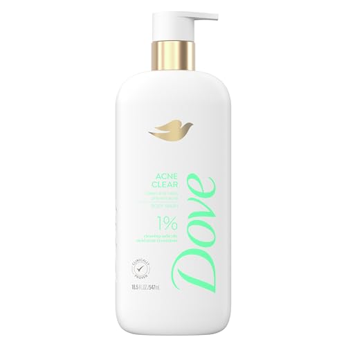 DOVE ACNE CLEAR BODY WASH 