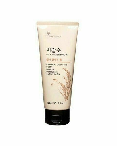 FACESHOP RICE BRAN FOAMING CLEANSER